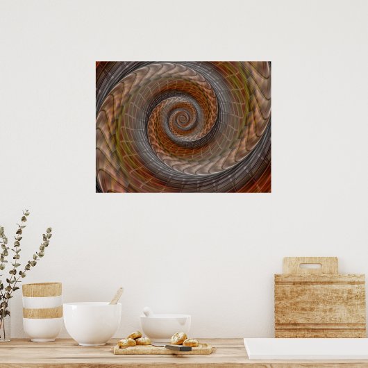 Poster Helicoïde (Cuisine)