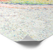 Poster Heliconia Rostrata Fleurs tropicales Art Floral (Coin)