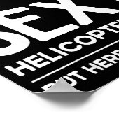 Poster Helicopter Lot Design For Men Women Helicopter Lov (Coin)