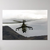 Poster Hélicoptère à vent (Devant)
