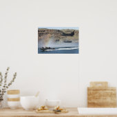 Poster Hélicoptère Chinook MH-47G (Cuisine)