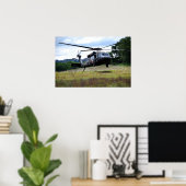 Poster Hélicoptère de Black Hawk UH-60 (Bureau à domicile)