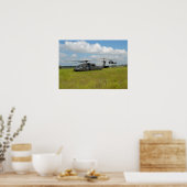 Poster Hélicoptère de Black Hawk UH-60 (Cuisine)