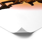 Poster Hélicoptère de dessin (Coin)