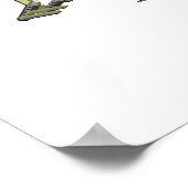 Poster Hélicoptère de dessin animé "Hind" (Coin)