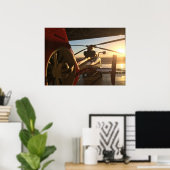 Poster Hélicoptère Dolphin MH-65D de la Garde côtière (Bureau à domicile)