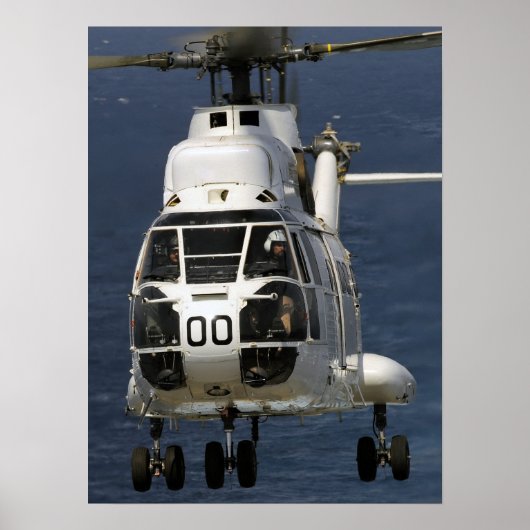 Poster Hélicoptère du puma SA-330 (Devant)