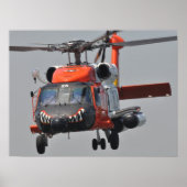 Poster Hélicoptère Jayhawk de la Garde côtière HH-60 (Devant)