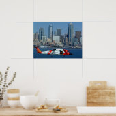 Poster Hélicoptère Jayhawk de la Garde côtière HH-60 (Cuisine)