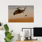 Poster Hélicoptères MI-35 Hind (Bureau à domicile)