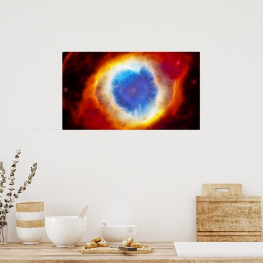 Poster Helix Nebula (Cuisine)