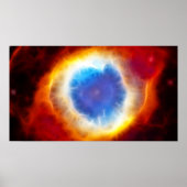 Poster Helix Nebula (Devant)