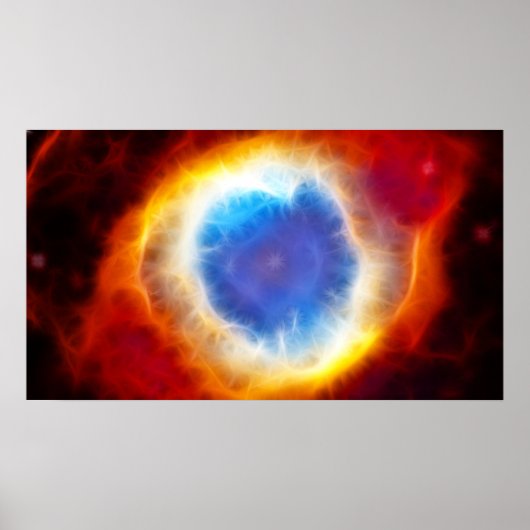 Poster Helix Nebula (Devant)