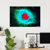 Poster Helix Nebula (Bureau à domicile)