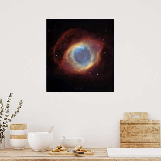 Poster Helix Nebula (Cuisine)