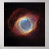 Poster Helix Nebula (Devant)