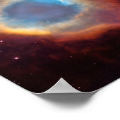 Poster Helix Nebula Celestial Photo 8x10 (Coin)