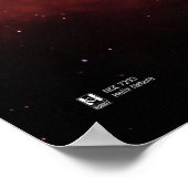 Poster Helix Nebula NGC7293 - Télescope spatial Hubble de (Coin)
