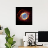 Poster Helix Nebula (télescope Hubble) (Bureau à domicile)