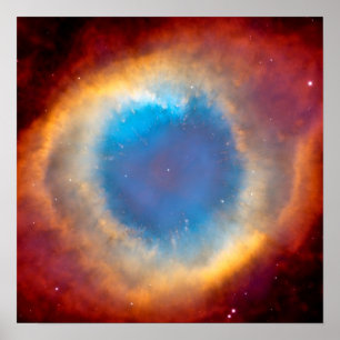 Poster Helix Planetary Nebula NGC 7293 - Eye of God Poste