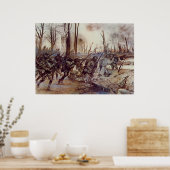 Poster Hell Fighters de Harlem par H Charles McBarron Jr (Cuisine)