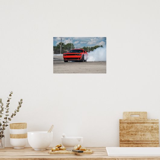 Poster Hellcat Burout (Cuisine)