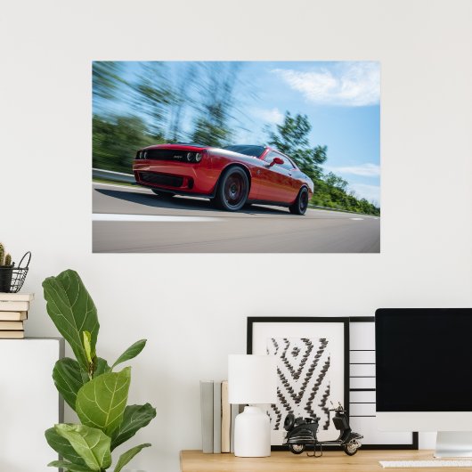 Poster Hellcat Challenger (Bureau à domicile)