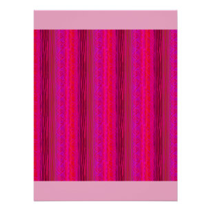 poster “HELLE STREPEN” in hete roze Perfect Poster