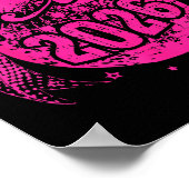 Poster Hello 2026 Disco Ball Coquette Bow Happy New Year (Coin)