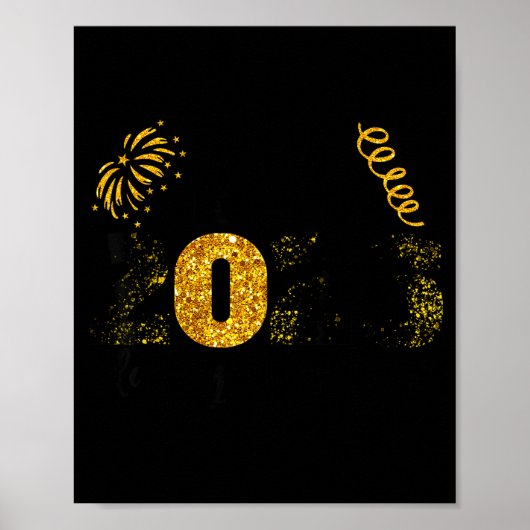 Poster Hello 2026 Happy New Year Countdown Party Family M (Devant)