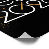 Poster Hello 2026 Happy New Year Fireworks Celebration  (Coin)