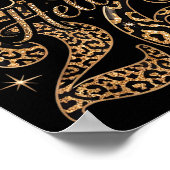 Poster Hello 2026 Leopard Coquette Disco Ball Happy New Y (Coin)