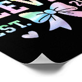 Poster Hello Eleven Est 2014 Coquette Bow 11th Birthday G (Coin)