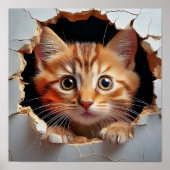 Poster Hello Kitty Cat (Devant)