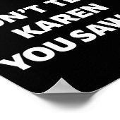 Poster Hello My Name Is Manager_don't Tell Karen Funny Ha (Coin)