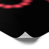 Poster Hello Spring - Textured Pink & Orange Flower Art (Coin)