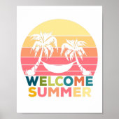 POSTER HELLO SUMMER (Devant)