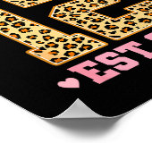 Poster Hello Twelve Est 2013 12th Birthday Coquette Bow L (Coin)