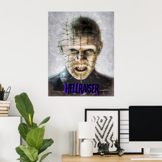 Poster Hellraiser Pinhead Horreur (Bureau à domicile)