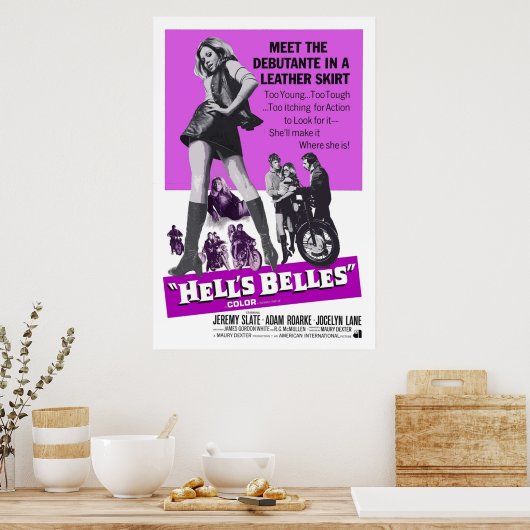 Poster Hells Belles (Cuisine)