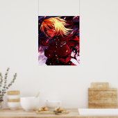 Poster Hellsing Seras Victoria Rage in the Shadows (Cuisine)