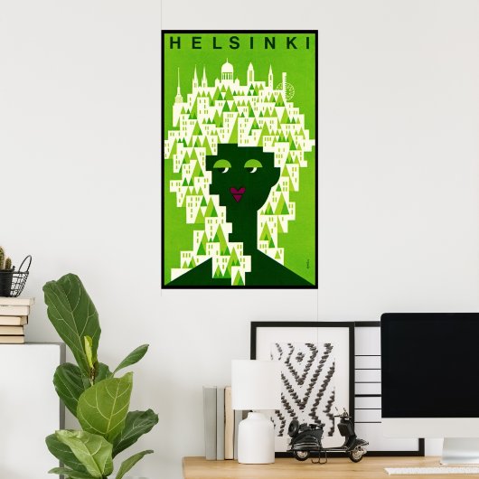 Poster Helsinki (Bureau à domicile)
