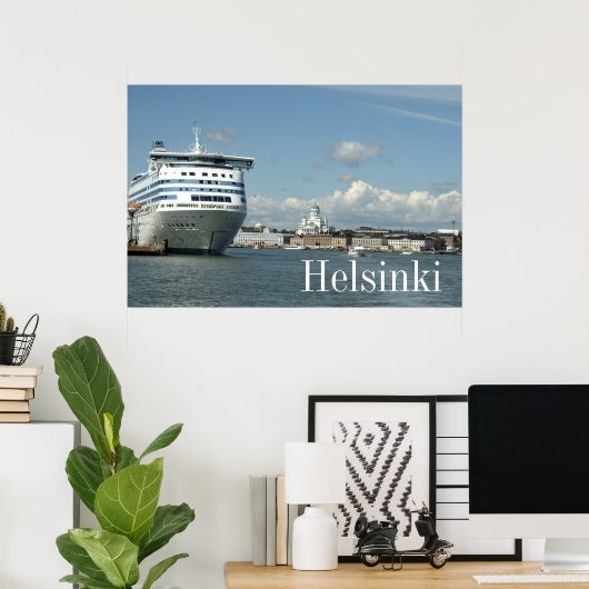 Poster Helsinki (Bureau à domicile)