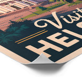 Poster Helsinki Finland Cathedral Travel Art Vintage (Coin)