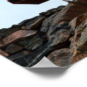 Poster Helsinki, Finlande, Rock Church Cross (Coin)