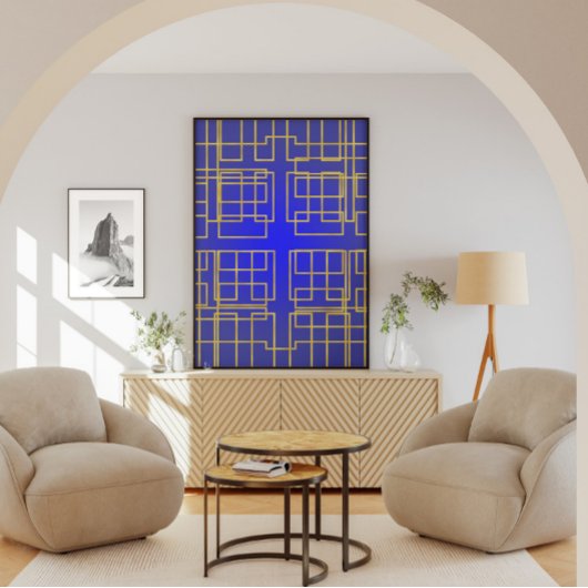 Poster Helvetica Golden Design #2 (2019)