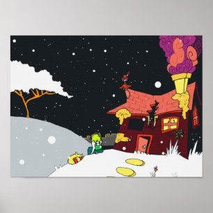 Poster Helvetica Nouveau par Finnlee Burge