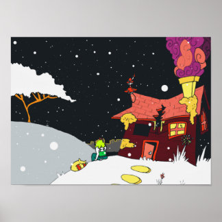 Poster Helvetica Nouveau par Finnlee Burge