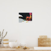 Poster Helvetica Nouveau par Finnlee Burge (Cuisine)