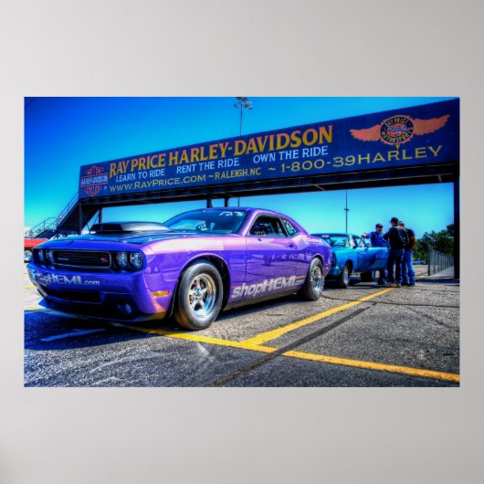 Poster Hemi Challenger (Devant)